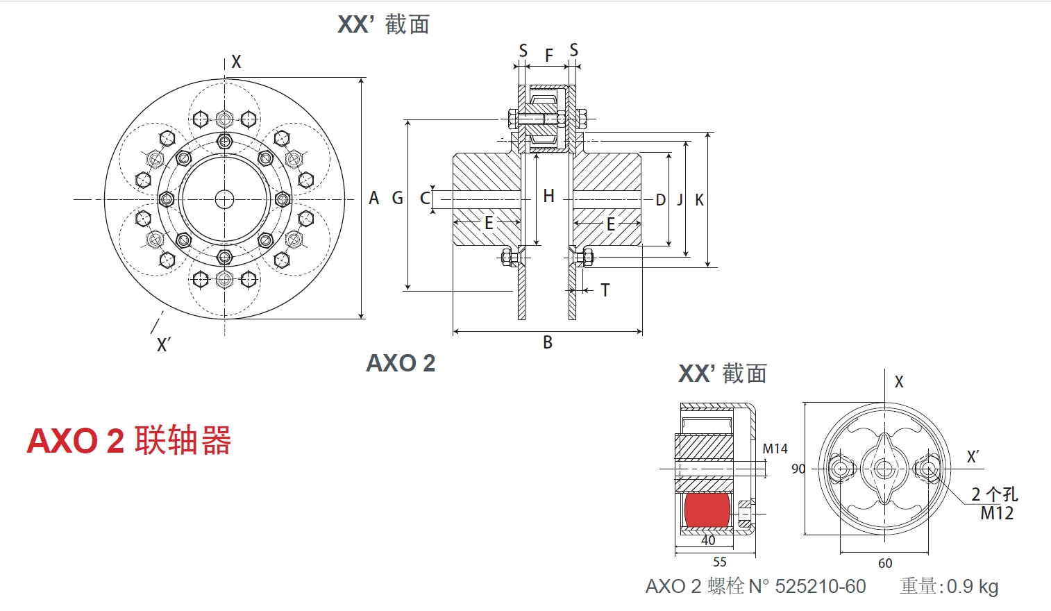 弹性联轴器-Axoflex(图1)