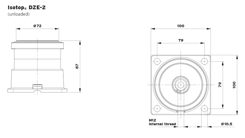 DZE damping vibration isolator(图3)