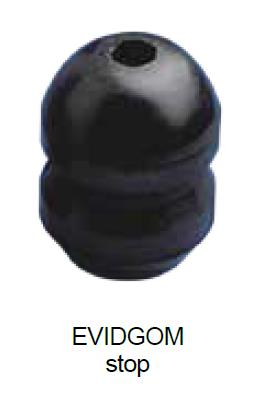 Rubber vibration isolator- STOPS