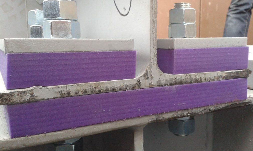 Sylodyn high dynamic vibration isolation material