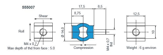硅橡胶减震器 - S.L.F.MOUNTS(图1)